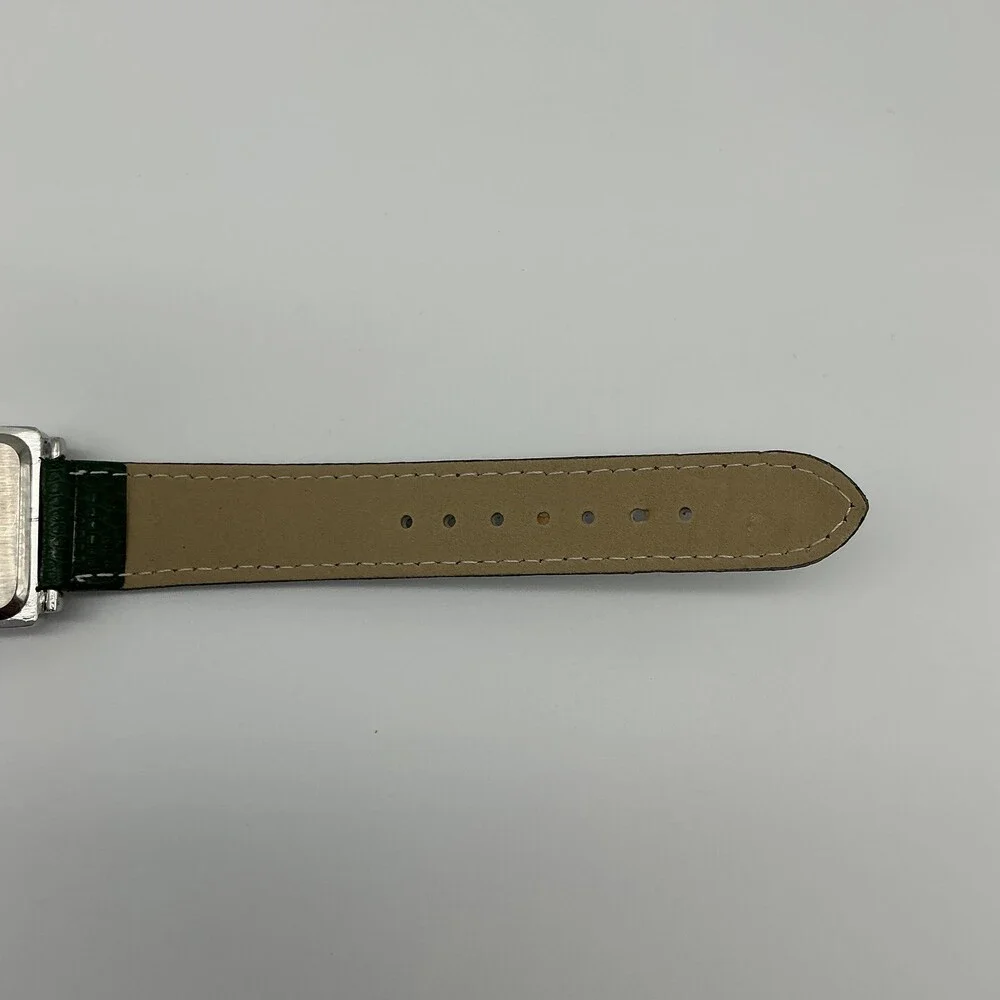 Wizard Of Oz 70th Anniversary Womens Watch 28mm Green Dial Leather New Battery